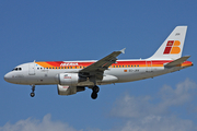 Iberia Airbus A319-111 (EC-JXV) at  Frankfurt am Main, Germany