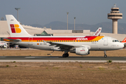 Iberia Airbus A319-111 (EC-JXV) at  Palma De Mallorca - Son San Juan, Spain