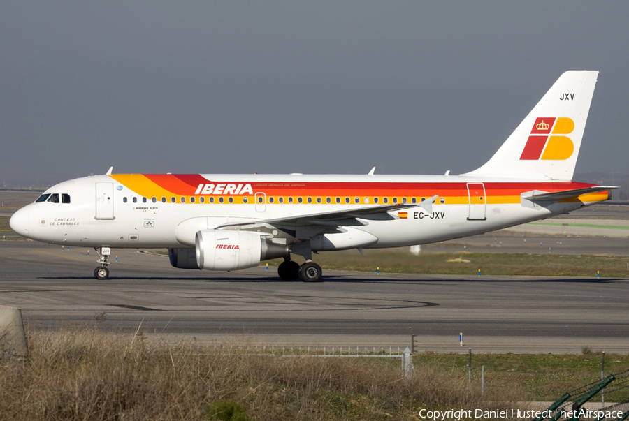 Iberia Airbus A319-111 (EC-JXV) | Photo 544323