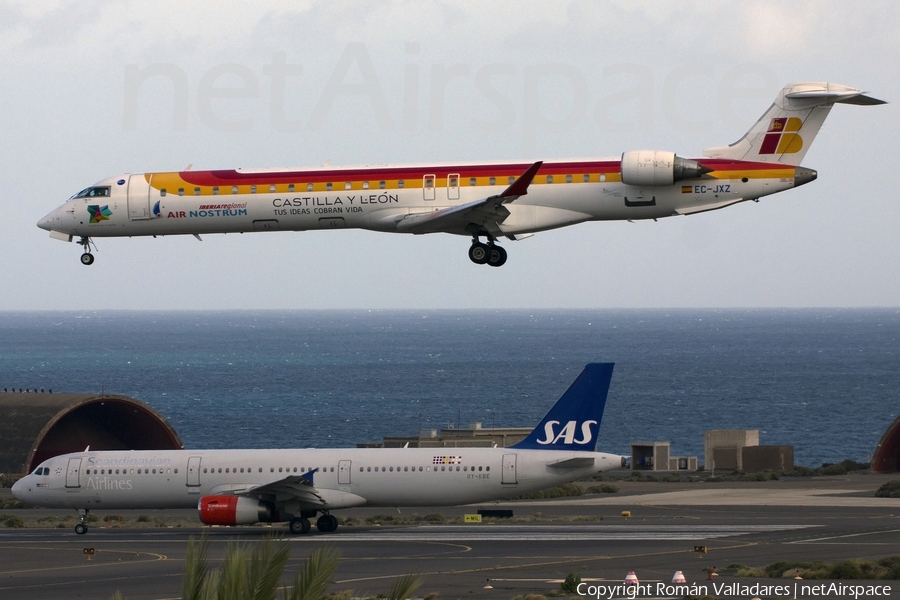 Iberia Regional (Air Nostrum) Bombardier CRJ-900ER (EC-JXZ) | Photo 345235