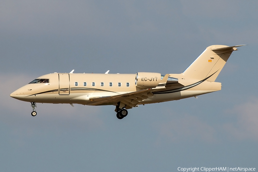 TAG Aviation Spain Bombardier CL-600-2B16 Challenger 604 (EC-JYT) | Photo 286255