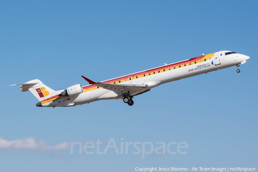 Iberia Regional (Air Nostrum) Bombardier CRJ-900ER (EC-JYV) | Photo 171365
