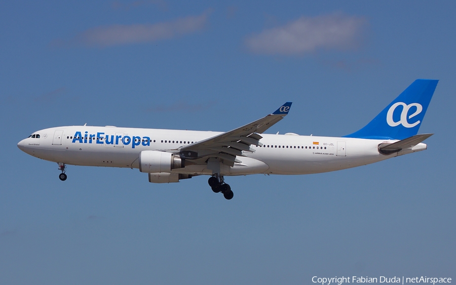 Air Europa Airbus A330-202 (EC-JZL) | Photo 252551