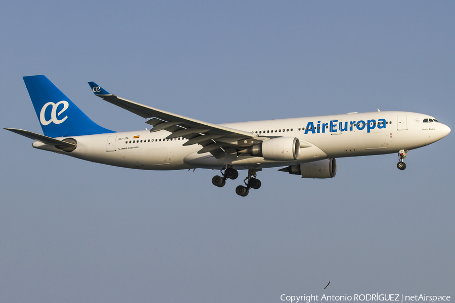 Air Europa Airbus A330-202 (EC-JZL) | Photo 137570