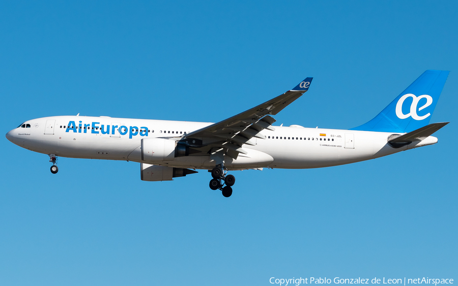 Air Europa Airbus A330-202 (EC-JZL) | Photo 340470