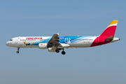 Iberia Airbus A321-212 (EC-JZM) at  Barcelona - El Prat, Spain