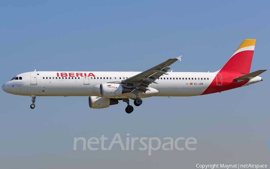 Iberia Airbus A321-212 (EC-JZM) | Photo 261679