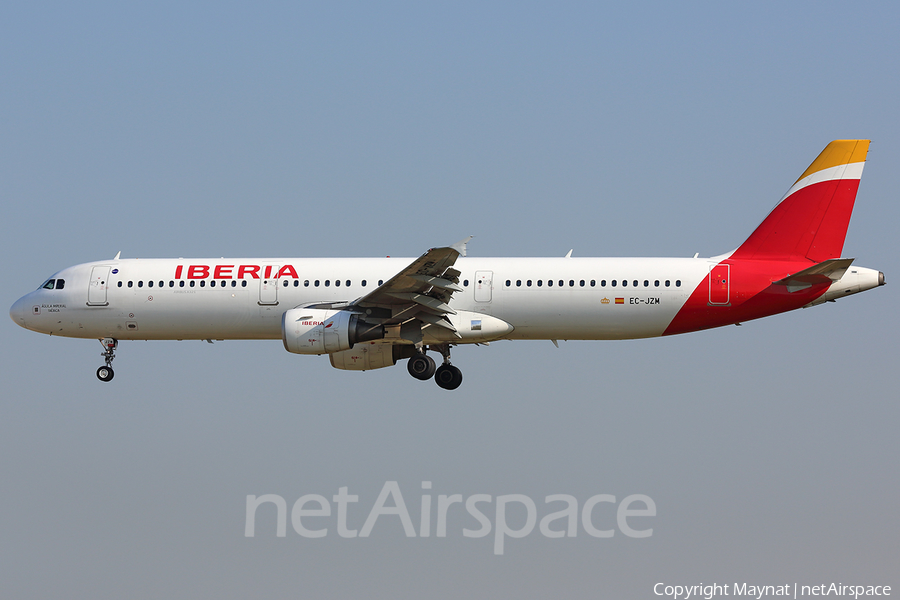 Iberia Airbus A321-212 (EC-JZM) | Photo 413293