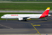 Iberia Airbus A321-212 (EC-JZM) at  Dusseldorf - International, Germany