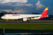 Iberia Airbus A321-212 (EC-JZM) at  Hamburg - Fuhlsbuettel (Helmut Schmidt), Germany