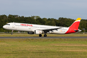 Iberia Airbus A321-212 (EC-JZM) at  Hamburg - Fuhlsbuettel (Helmut Schmidt), Germany