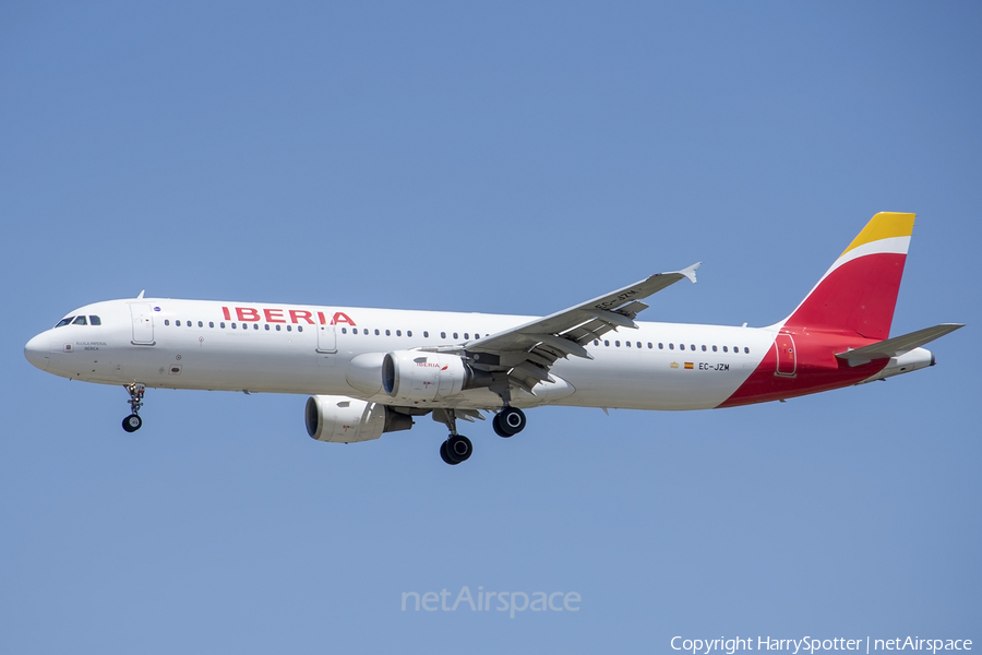 Iberia Airbus A321-212 (EC-JZM) | Photo 329860