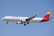 Iberia Airbus A321-212 (EC-JZM) at  Madrid - Barajas, Spain