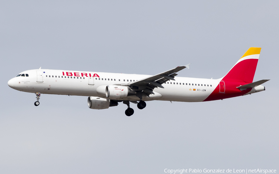 Iberia Airbus A321-212 (EC-JZM) | Photo 339317