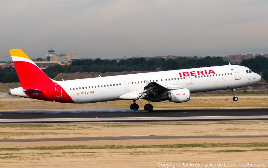 Iberia Airbus A321-212 (EC-JZM) | Photo 339318