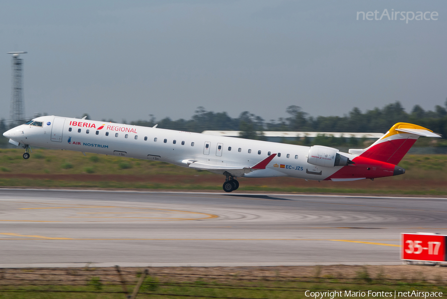 Iberia Regional (Air Nostrum) Bombardier CRJ-900ER (EC-JZS) | Photo 318819