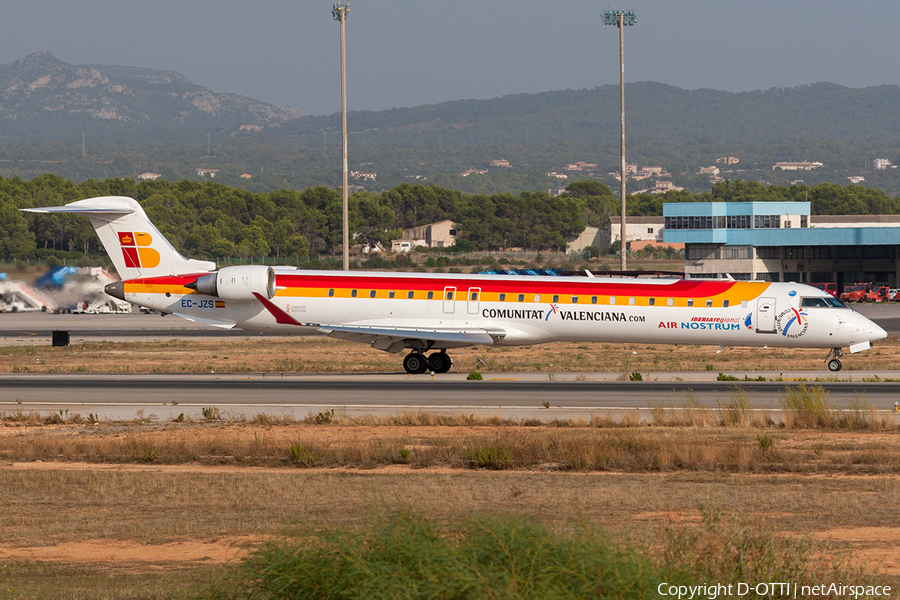 Iberia Regional (Air Nostrum) Bombardier CRJ-900ER (EC-JZS) | Photo 204768