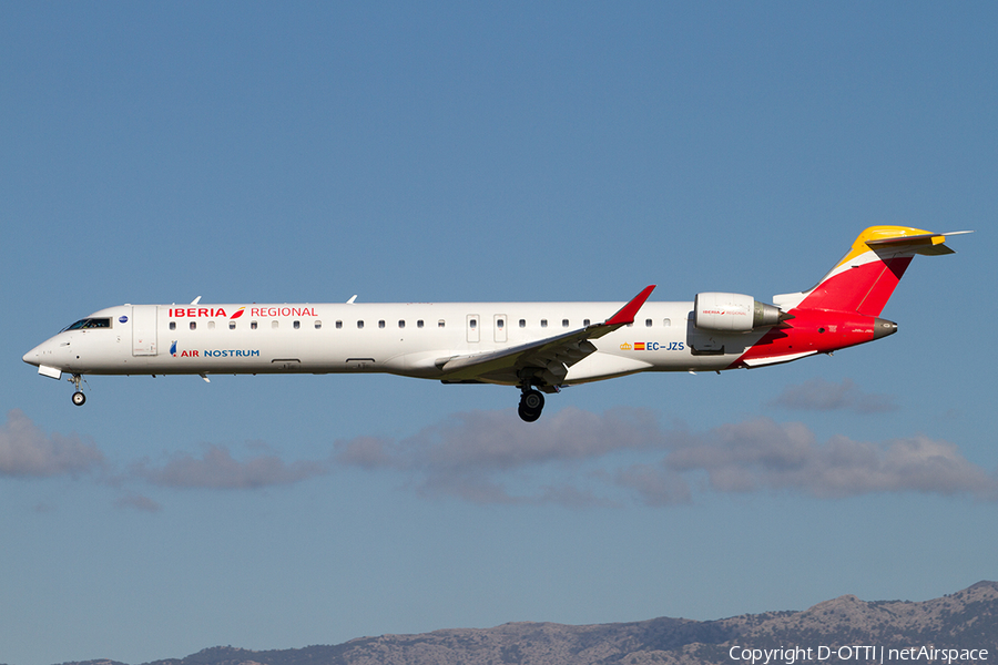 Iberia Regional (Air Nostrum) Bombardier CRJ-900ER (EC-JZS) | Photo 523691