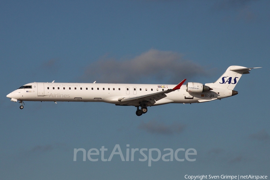 SAS - Scandinavian Airlines (Air Nostrum) Bombardier CRJ-900ER (EC-JZS) | Photo 322720
