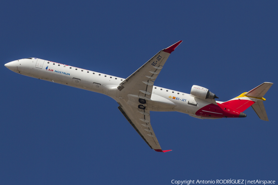 Iberia Regional (Air Nostrum) Bombardier CRJ-900ER (EC-JZT) | Photo 137226