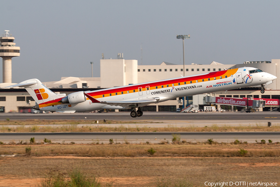 Iberia Regional (Air Nostrum) Bombardier CRJ-900ER (EC-JZT) | Photo 204771