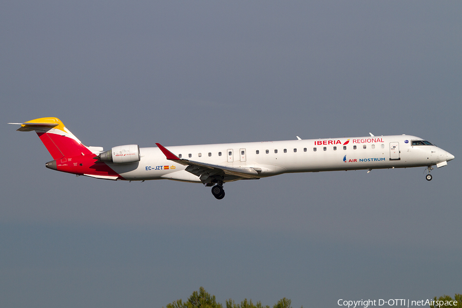 Iberia Regional (Air Nostrum) Bombardier CRJ-900ER (EC-JZT) | Photo 518620