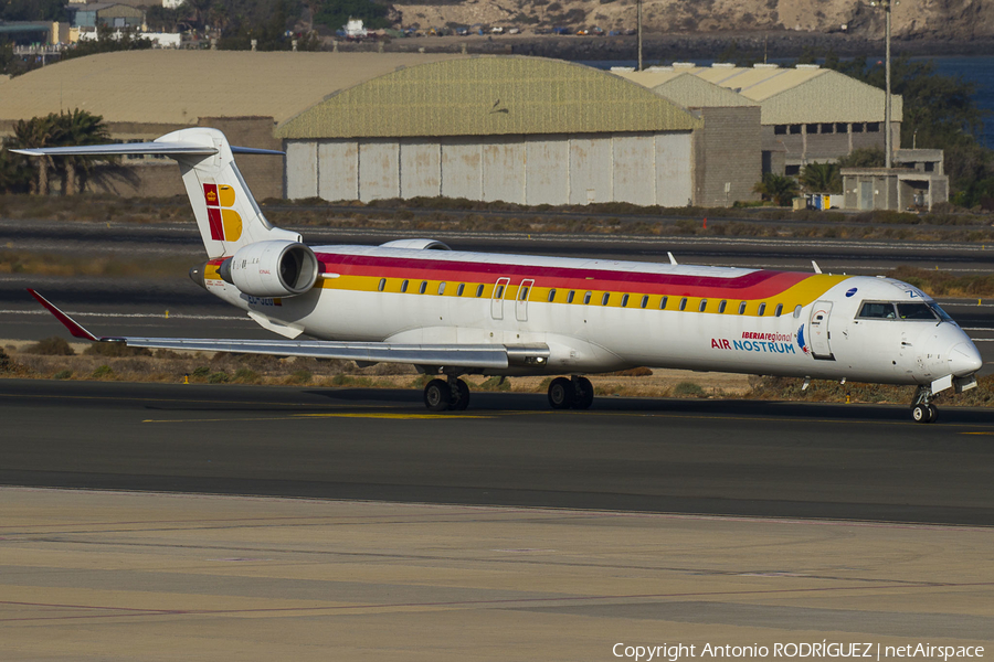 Iberia Regional (Air Nostrum) Bombardier CRJ-900ER (EC-JZU) | Photo 265336