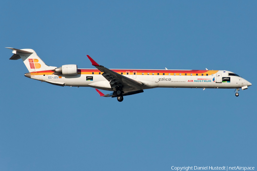 Iberia Regional (Air Nostrum) Bombardier CRJ-900ER (EC-JZU) | Photo 635947