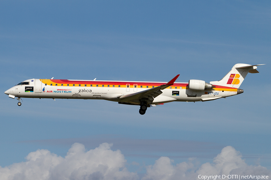Iberia Regional (Air Nostrum) Bombardier CRJ-900ER (EC-JZU) | Photo 518972