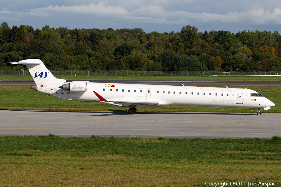 SAS - Scandinavian Airlines (Air Nostrum) Bombardier CRJ-900ER (EC-JZU) | Photo 346196