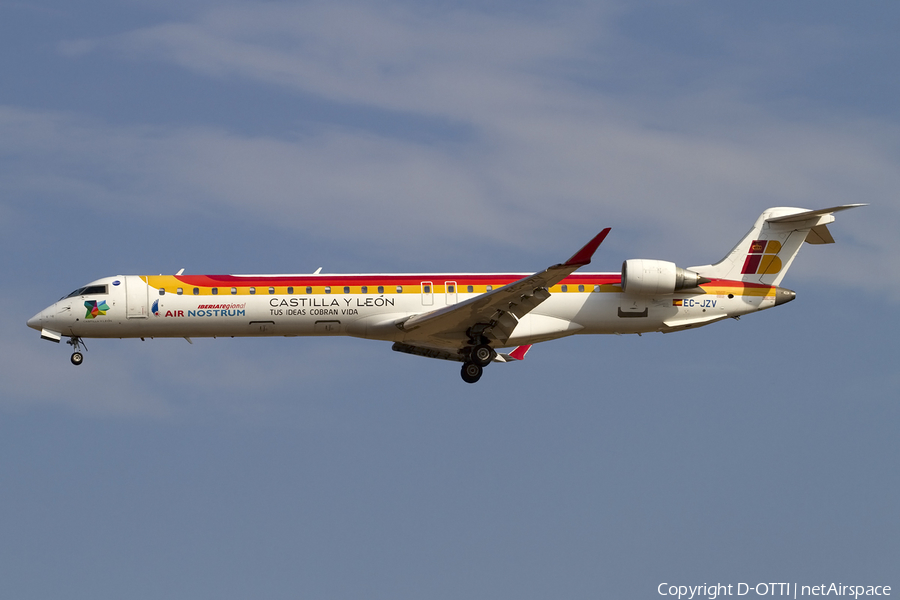 Iberia Regional (Air Nostrum) Bombardier CRJ-900ER (EC-JZV) | Photo 415955