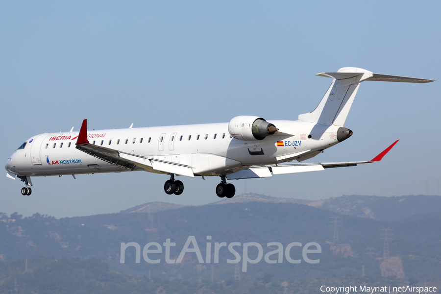 Iberia Regional (Air Nostrum) Bombardier CRJ-900ER (EC-JZV) | Photo 188360