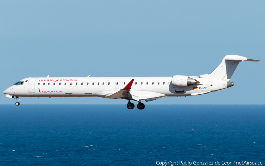 Iberia Regional (Air Nostrum) Bombardier CRJ-900ER (EC-JZV) | Photo 340350