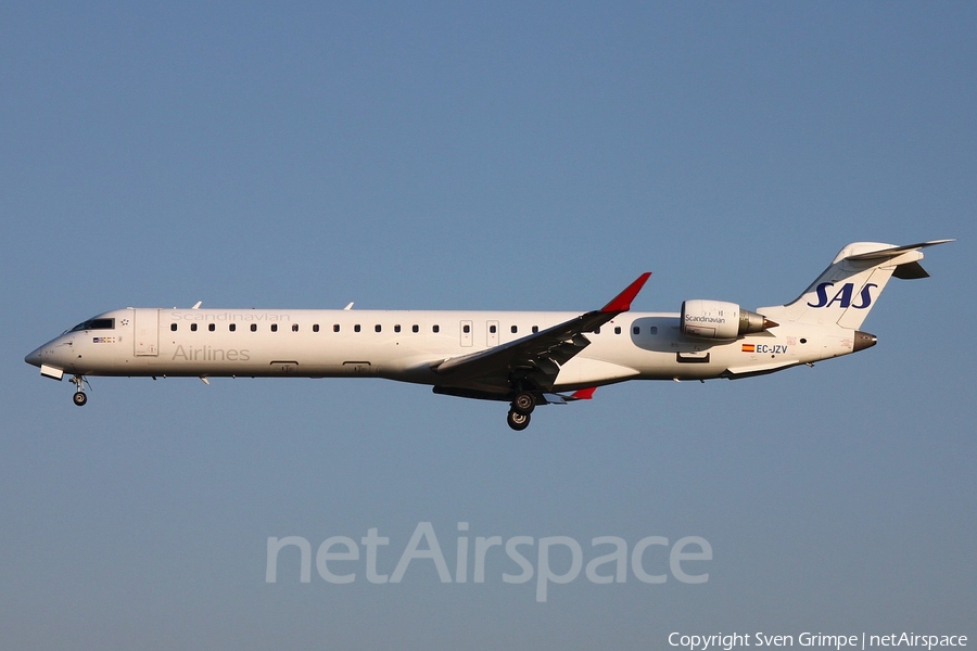 SAS - Scandinavian Airlines (Air Nostrum) Bombardier CRJ-900ER (EC-JZV) | Photo 314967