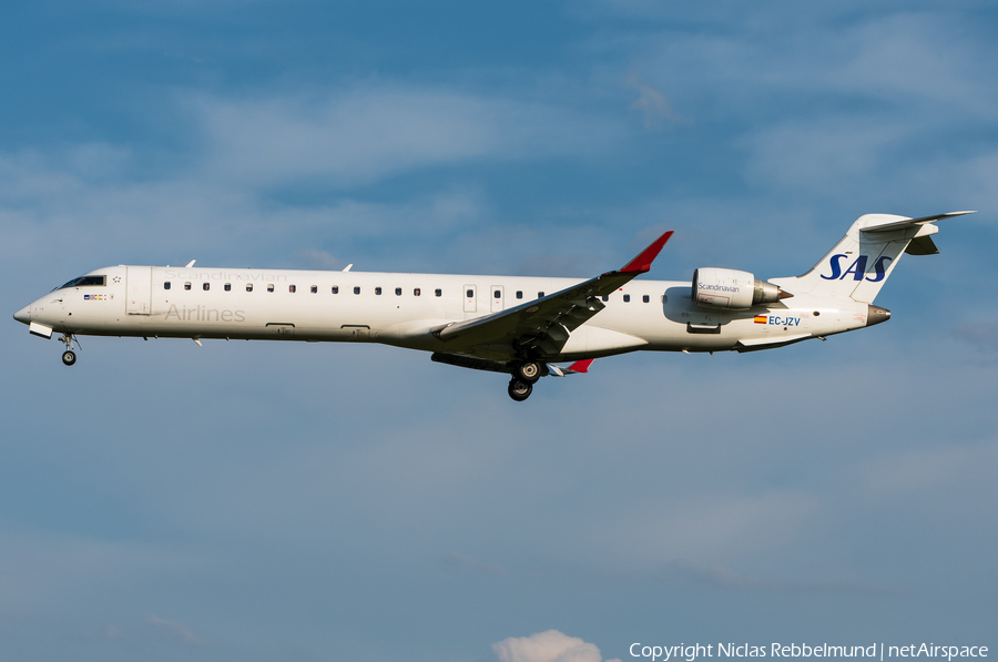 SAS - Scandinavian Airlines (Air Nostrum) Bombardier CRJ-900ER (EC-JZV) | Photo 328774