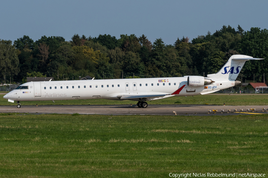 SAS - Scandinavian Airlines (Air Nostrum) Bombardier CRJ-900ER (EC-JZV) | Photo 344626