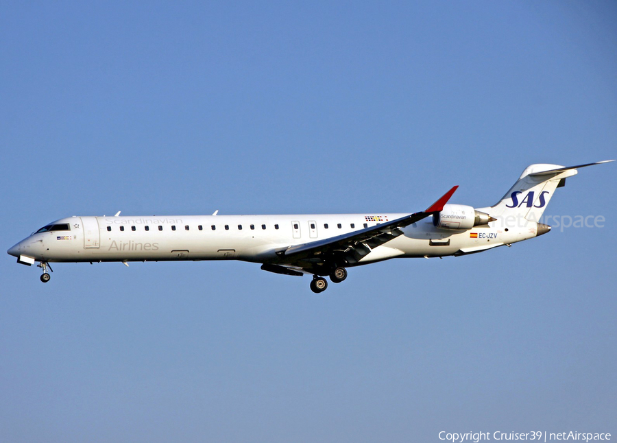SAS - Scandinavian Airlines (Air Nostrum) Bombardier CRJ-900ER (EC-JZV) | Photo 355807