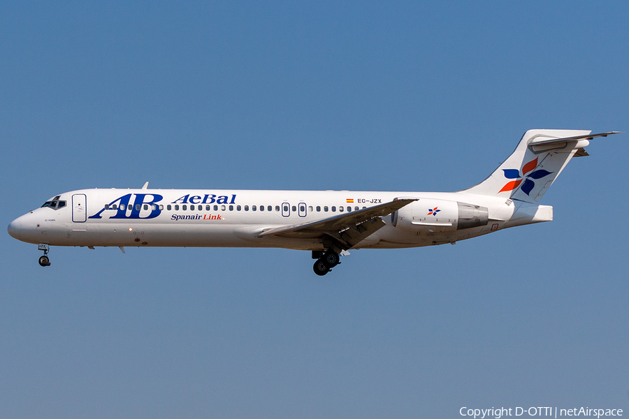 AeBal (Spanair Link) Boeing 717-23S (EC-JZX) | Photo 140735