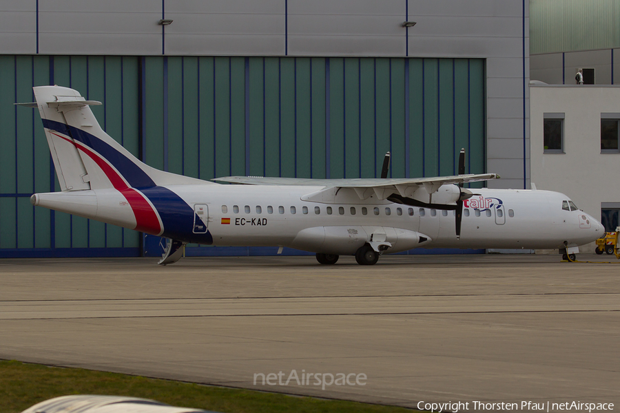 Swiftair ATR 72-202 (EC-KAD) | Photo 100925