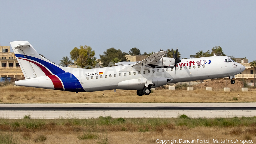 Swiftair ATR 72-202 (EC-KAD) | Photo 570180