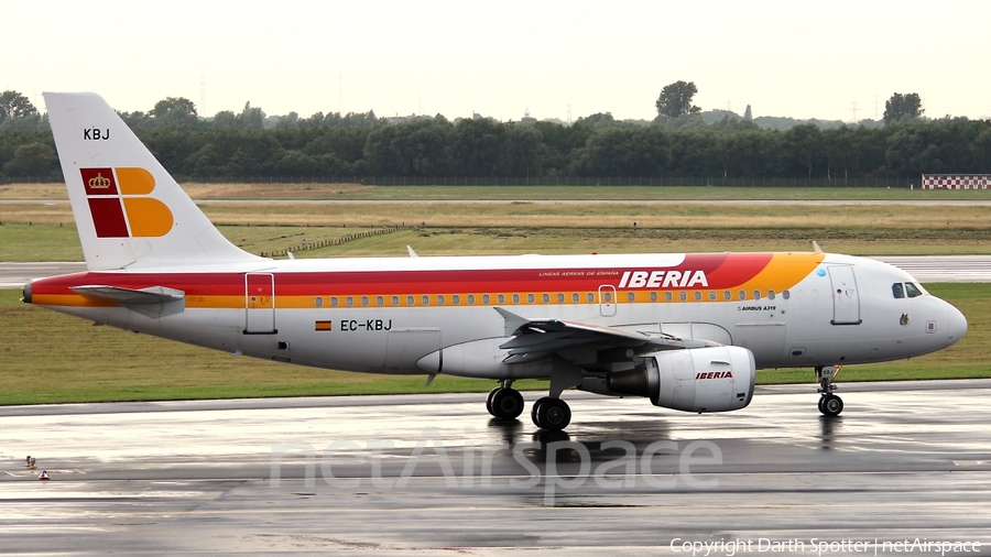 Iberia Airbus A319-111 (EC-KBJ) | Photo 206424