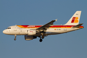 Iberia Airbus A319-111 (EC-KBJ) at  Madrid - Barajas, Spain