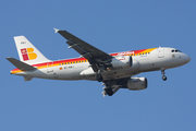 Iberia Airbus A319-111 (EC-KBJ) at  Madrid - Barajas, Spain