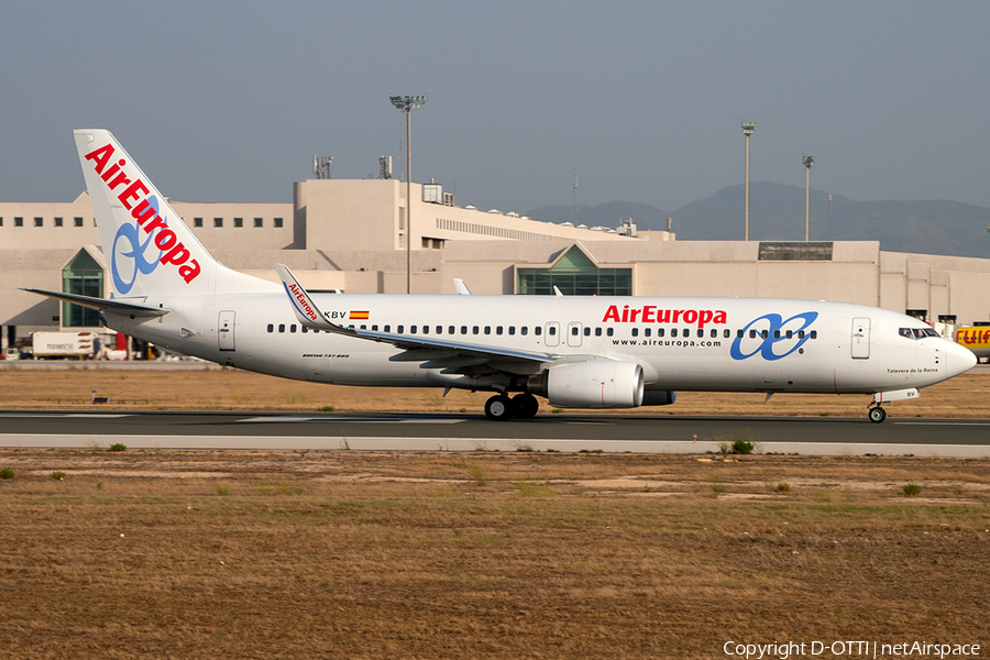 Air Europa Boeing 737-85P (EC-KBV) | Photo 204265