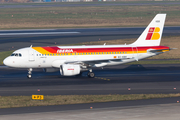 Iberia Airbus A319-111 (EC-KBX) at  Dusseldorf - International, Germany