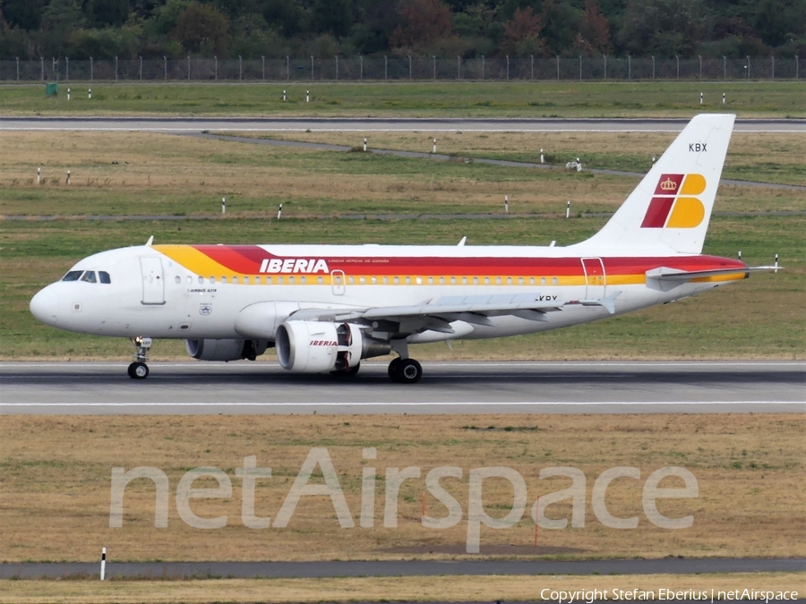 Iberia Airbus A319-111 (EC-KBX) | Photo 260286
