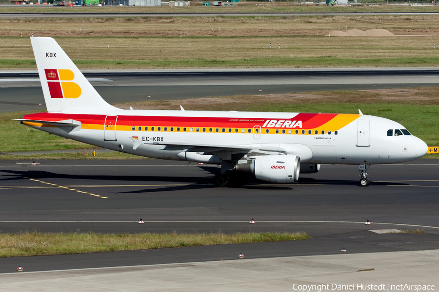 Iberia Airbus A319-111 (EC-KBX) | Photo 489698