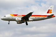 Iberia Airbus A319-111 (EC-KBX) at  London - Heathrow, United Kingdom