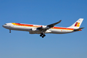 Iberia Airbus A340-311 (EC-KCL) at  Madrid - Barajas, Spain