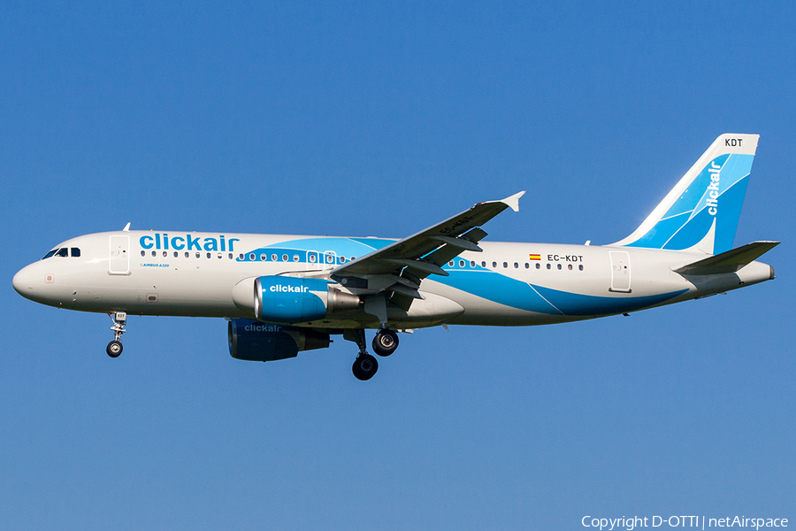 Clickair Airbus A320-216 (EC-KDT) | Photo 202997